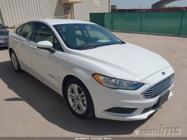 2018 Ford Fusion Hev