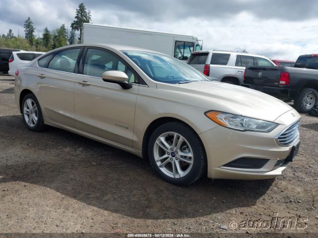 2018 Ford Fusion Hev