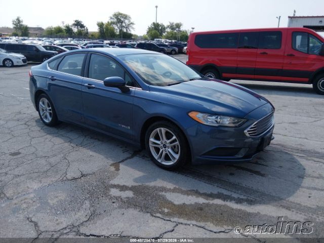 2018 Ford Fusion Hev
