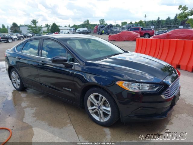 2018 Ford Fusion Hev