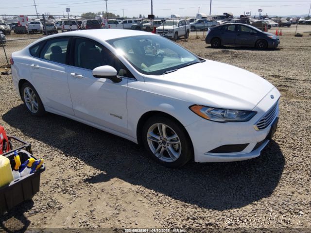 2018 Ford Fusion Hev