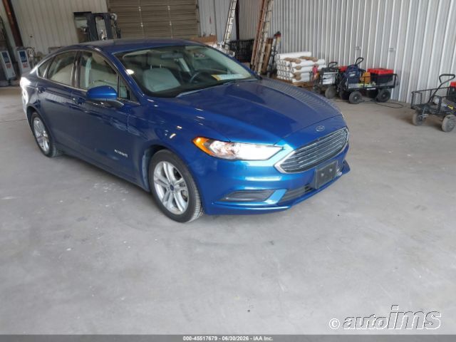 2018 Ford Fusion Hev