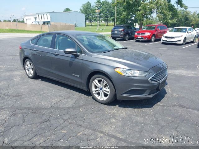 2018 Ford Fusion Hev