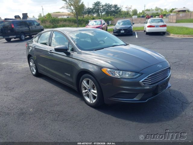 2018 Ford Fusion Hev