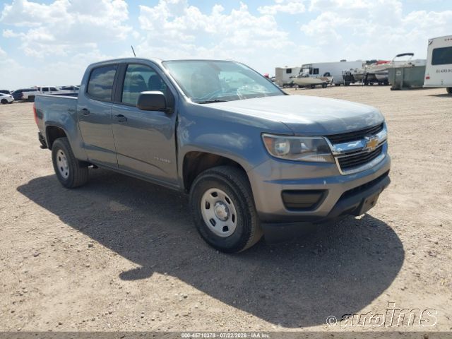 2018 CHEVROLET COLORADO CREW CAB