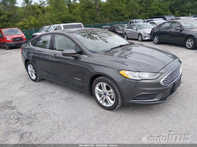 2018 Ford Fusion Hev