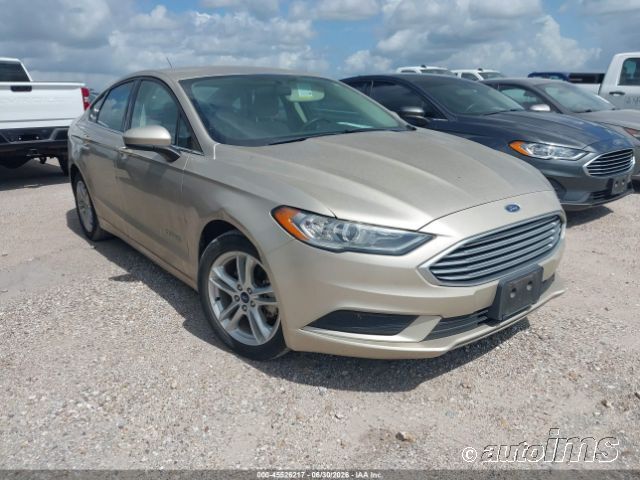 2018 Ford Fusion Hev