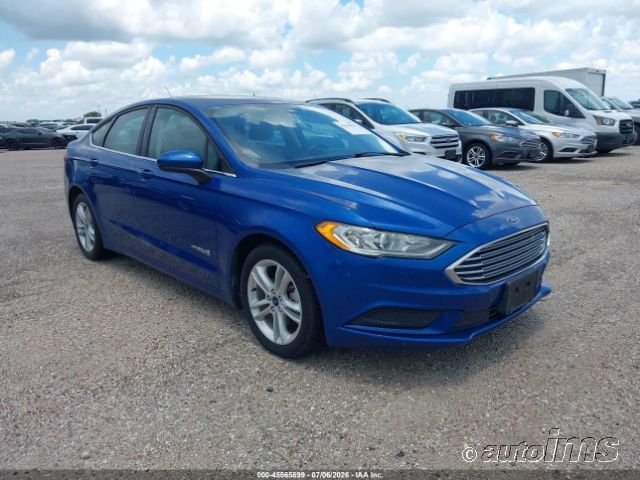 2018 Ford Fusion Hev