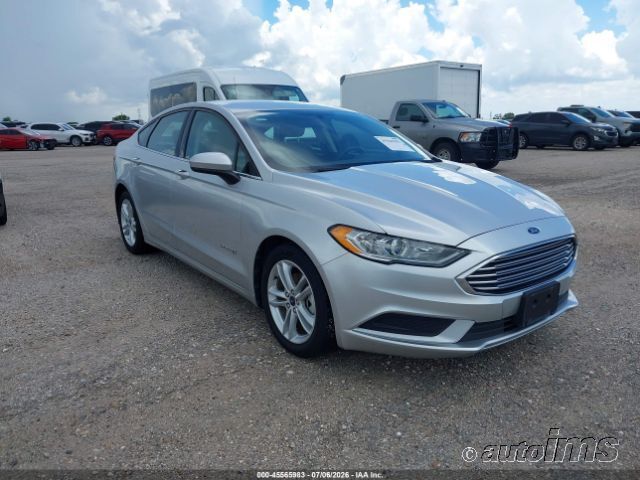 2018 Ford Fusion Hev