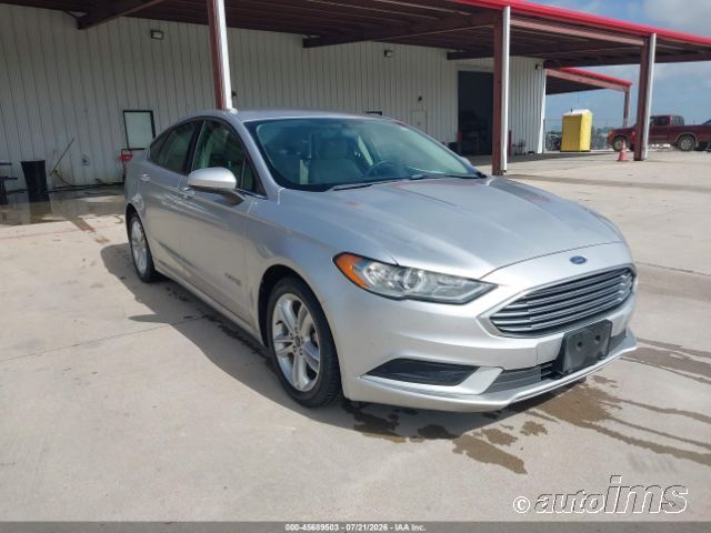 2018 Ford Fusion Hev