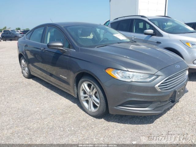 2018 Ford Fusion Hev