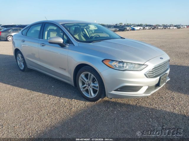 2018 Ford Fusion Hev