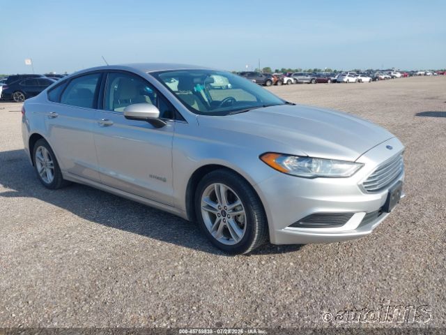 2018 Ford Fusion Hev