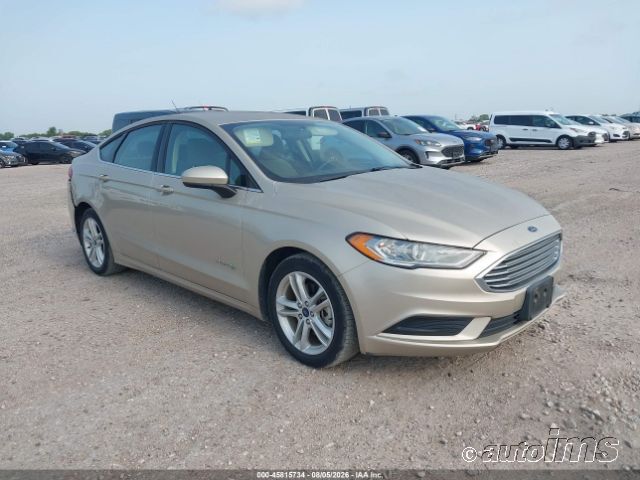 2018 Ford Fusion Hev