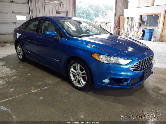2018 Ford Fusion Hev
