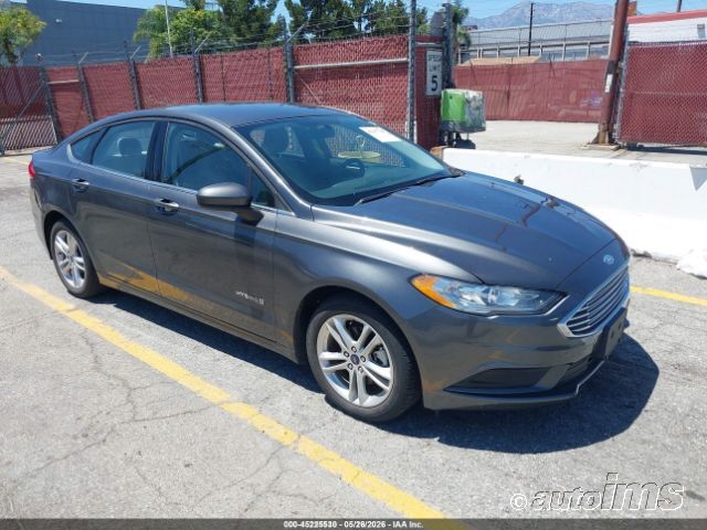2018 Ford Fusion Hev
