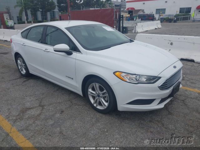2018 Ford Fusion Hev