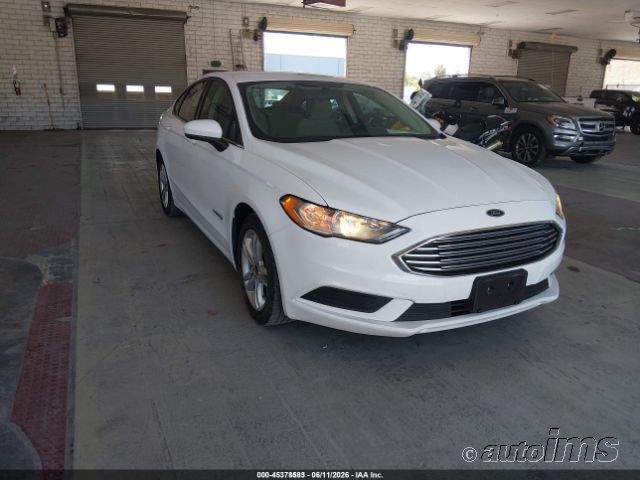 2018 Ford Fusion Hev