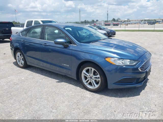 2018 Ford Fusion Hev