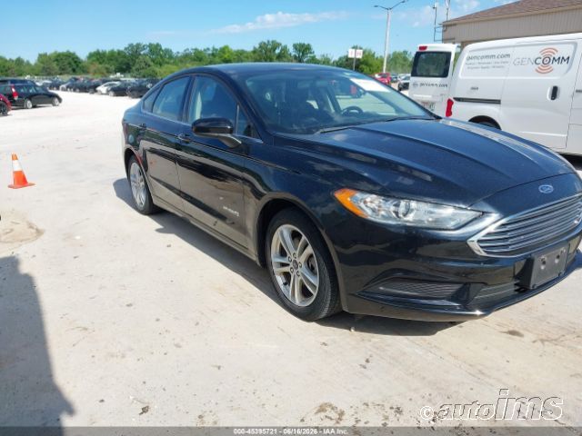 2018 Ford Fusion Hev
