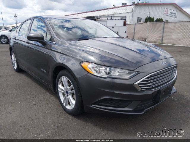 2018 Ford Fusion Hev