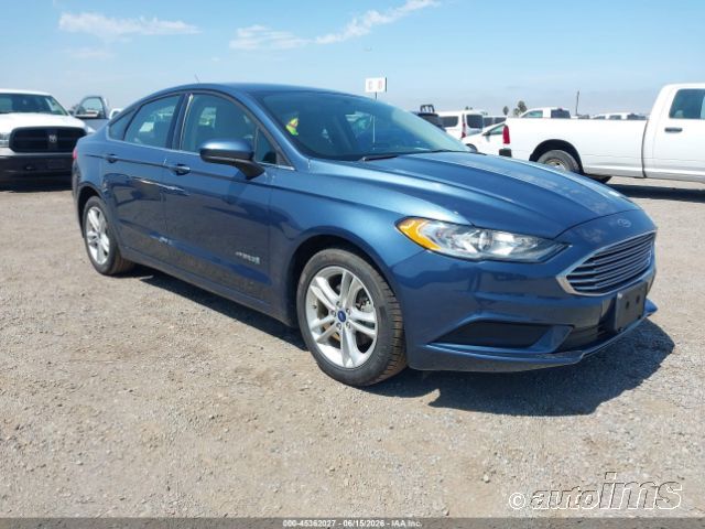 2018 Ford Fusion Hev