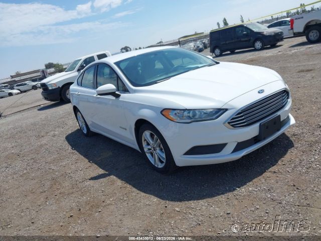 2018 Ford Fusion Hev