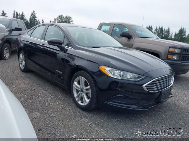 2018 Ford Fusion Hev