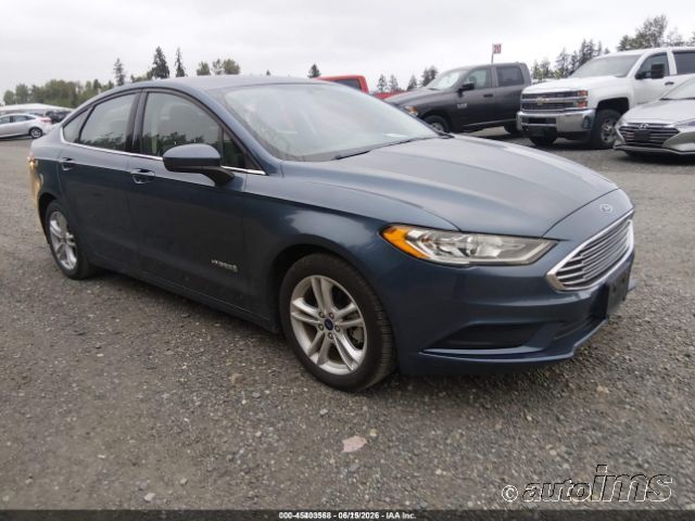 2018 Ford Fusion Hev