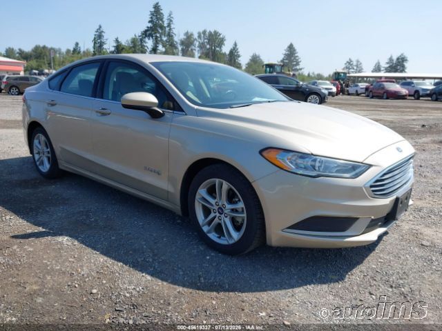 2018 Ford Fusion Hev