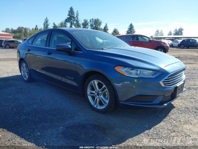 2018 Ford Fusion Hev