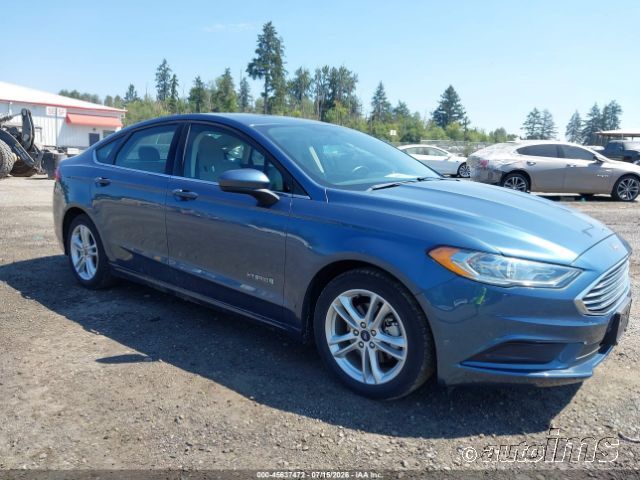 2018 Ford Fusion Hev