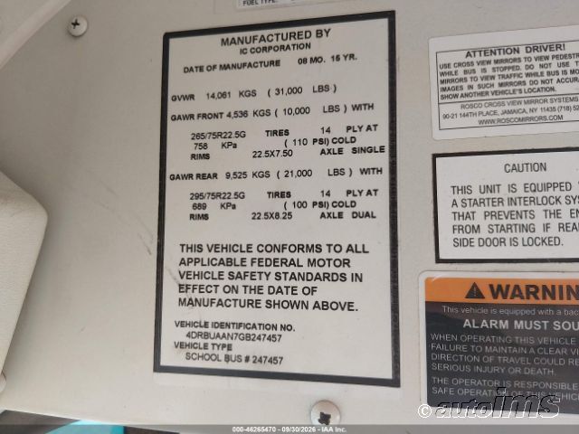 2016 Ic Bus Pb105 photo 4
