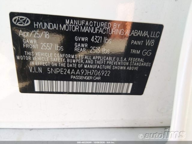 2018 Hyundai Sonata photo 4