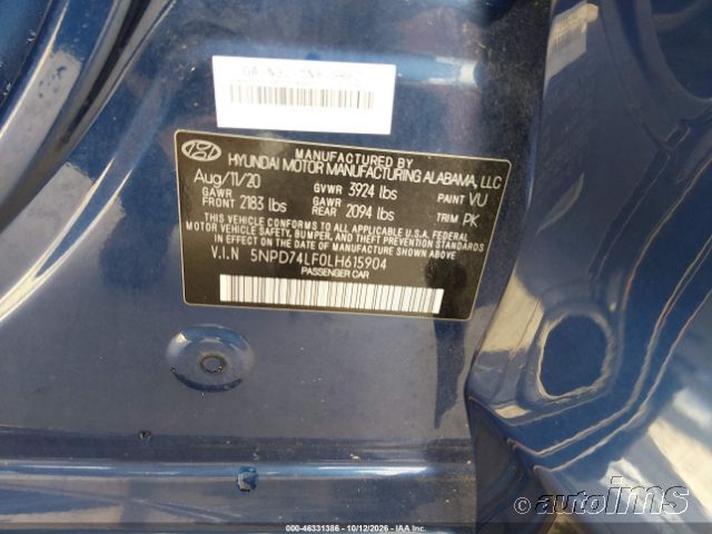 2020 Hyundai Elantra photo 4