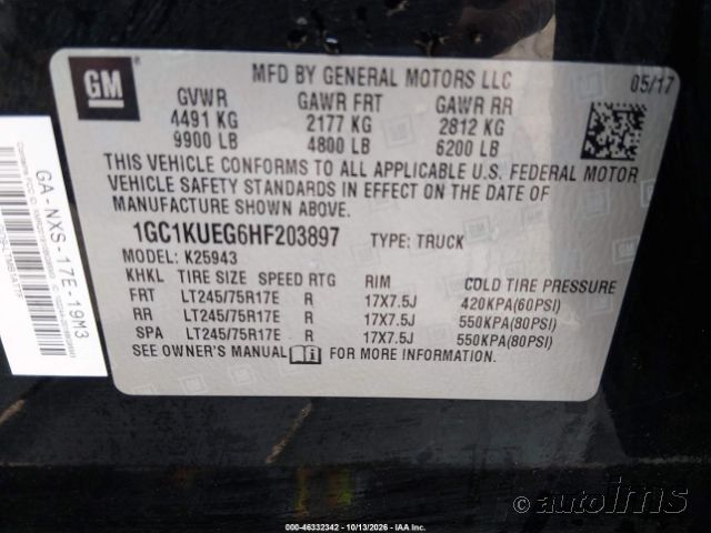 2017 Chevrolet Silverado photo 5
