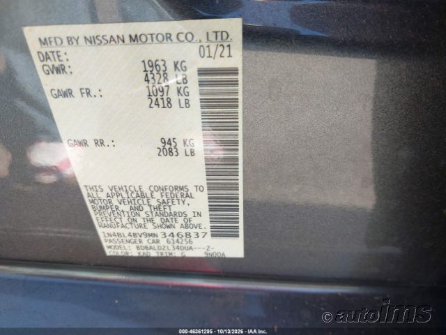 2021 Nissan Altima photo 4