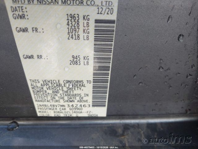 2021 Nissan Altima photo 4