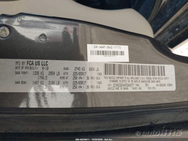 2019 Dodge Grand Caravan photo 4
