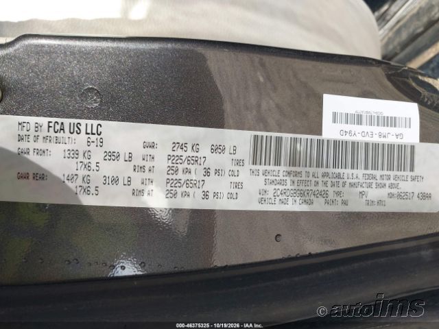 2019 Dodge Grand Caravan photo 4