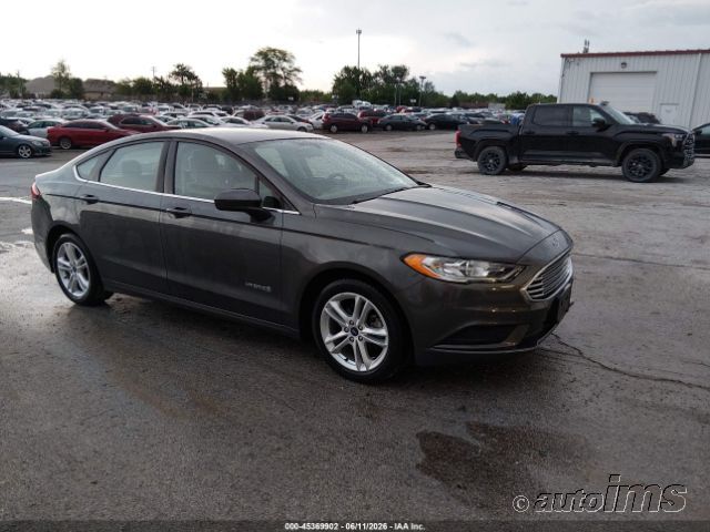 2018 Ford Fusion Hev