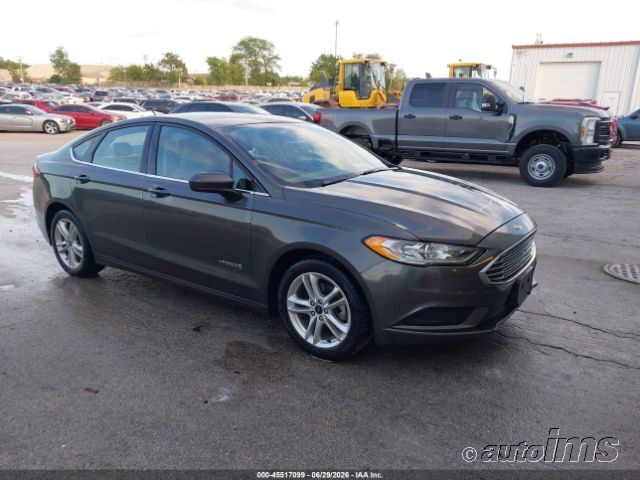 2018 Ford Fusion Hev