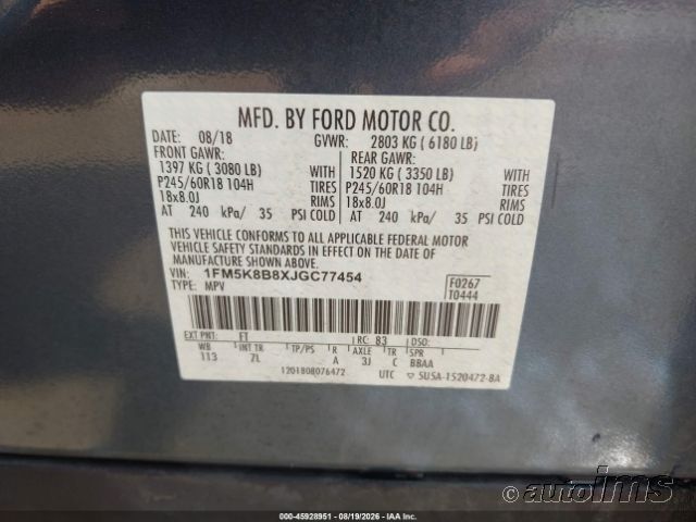 2018 Ford Explorer photo 5