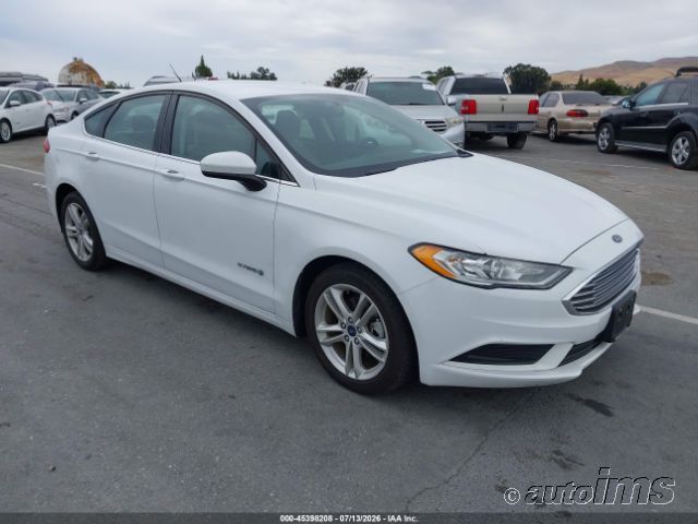 2018 Ford Fusion Hev