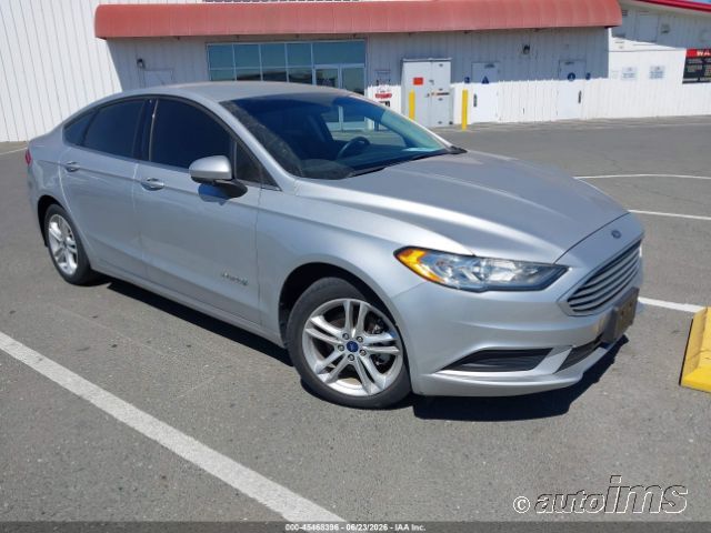2018 Ford Fusion Hev
