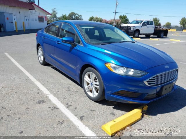 2018 Ford Fusion Hev