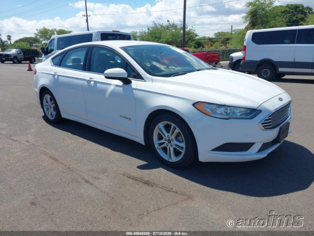 2018 Ford Fusion Hev