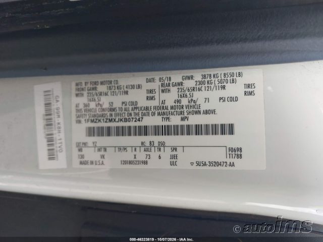 2018 Ford Transit photo 4
