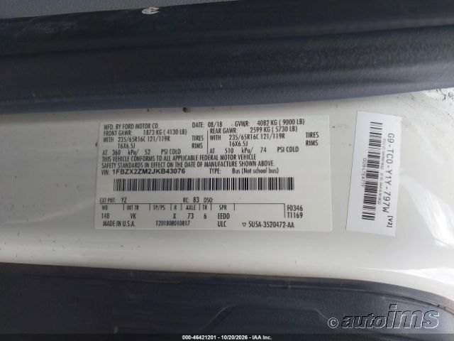 2018 Ford Transit photo 4