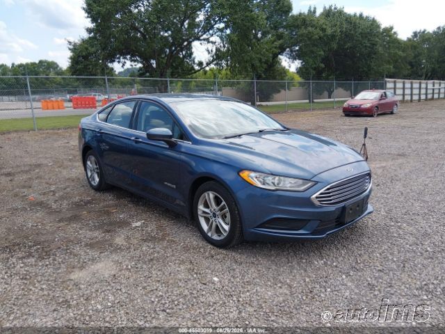 2018 Ford Fusion Hev